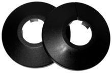 Plastroset 3/8" sort - 2 stk.